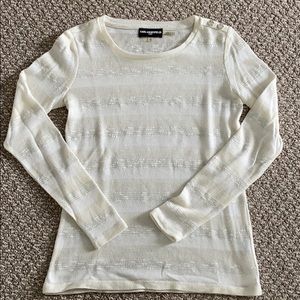 Karl Lagerfeld Striped Sweater XS